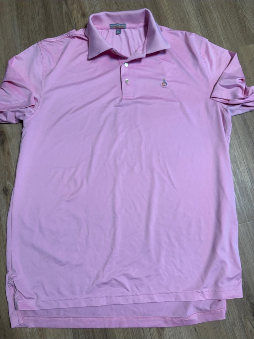 Peter Millar Men’s Light Pink Performance Polo